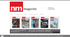 Desktop Screenshot of nm-magazine.nl